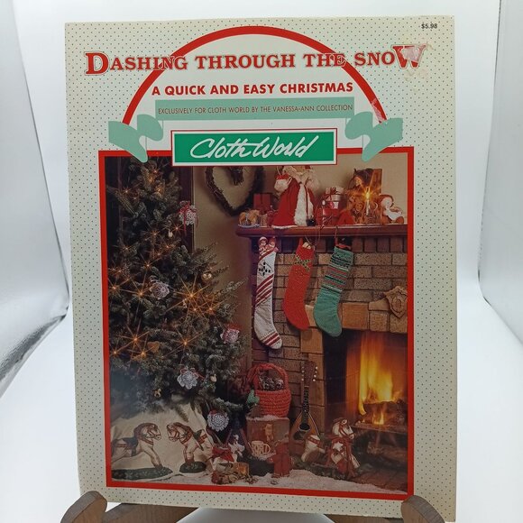 Dashing Through The Snow: A Quick And Easy Christmas Cloth World The Vanessa-Ann - Picture 1 of 2